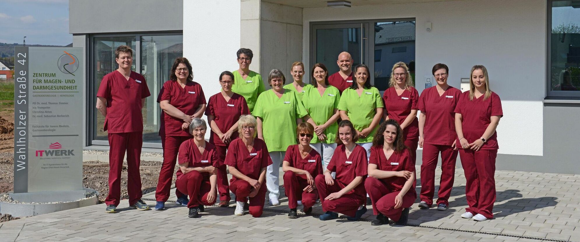 Team im Zentrum für Magen- und Darmgesundheit Wittlich