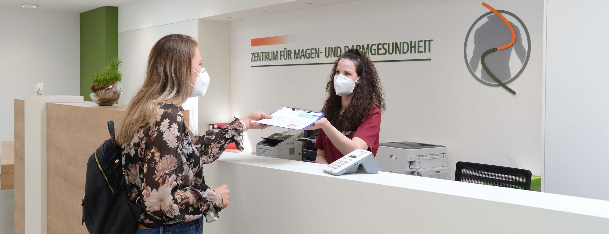 Empfang im Zentrum für Magen- und Darmgesundheit